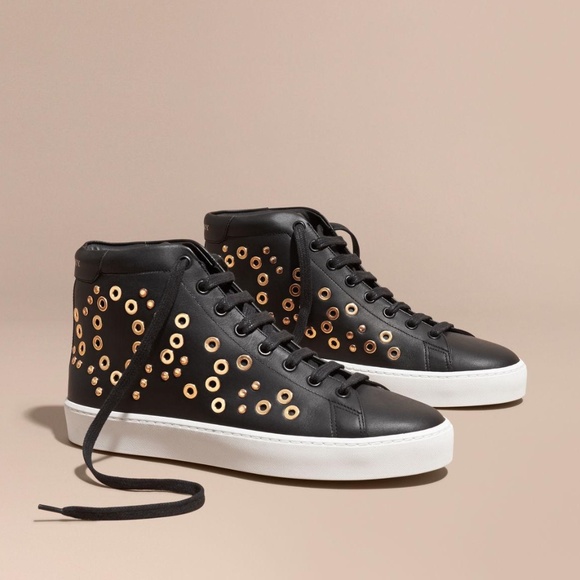 burberry high top trainers